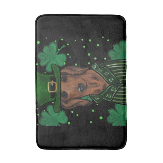 TAPIS DE BAIN DACHSHING (Devant (Vertical))