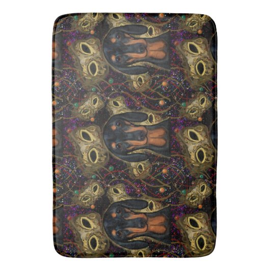 Tapis De Bain Dachshund (devant Vertical)