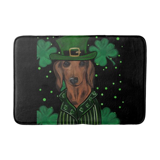 TAPIS DE BAIN DACHSHUND            (Devant)