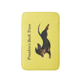 Tapis De Bain Dachshund Bath Mat (Devant (Vertical))