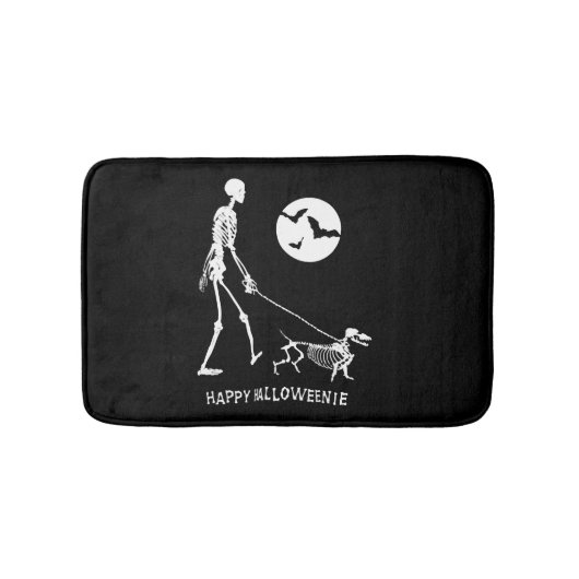 Tapis De Bain Dachshund Halloween (Devant)