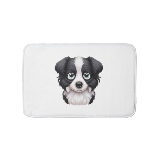 Tapis De Bain Dachshund Poly - Super mignonne Miniature Dachshun (Devant)