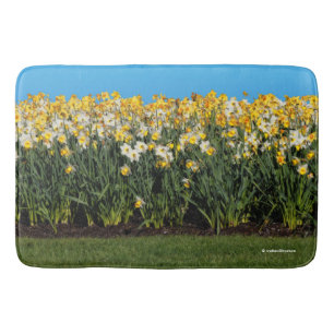 Tapis De Bain Daffodiles à deux tons étonnants Photographie flor