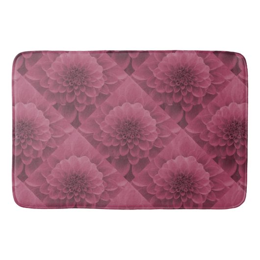 Tapis De Bain Dahlia rose (Devant)
