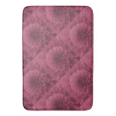 Tapis De Bain Dahlia rose (devant Vertical)