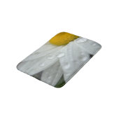 Tapis De Bain Daisy Flower Raindrops Bathmat Rug (Angle)