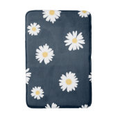 Tapis De Bain Daisy On Blue Motif (Devant (Vertical))