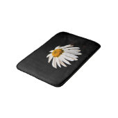 Tapis De Bain Daisy sur l'arrière - plan noir (Angle)