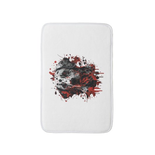 Tapis De Bain Dalmatien (Devant (Vertical))