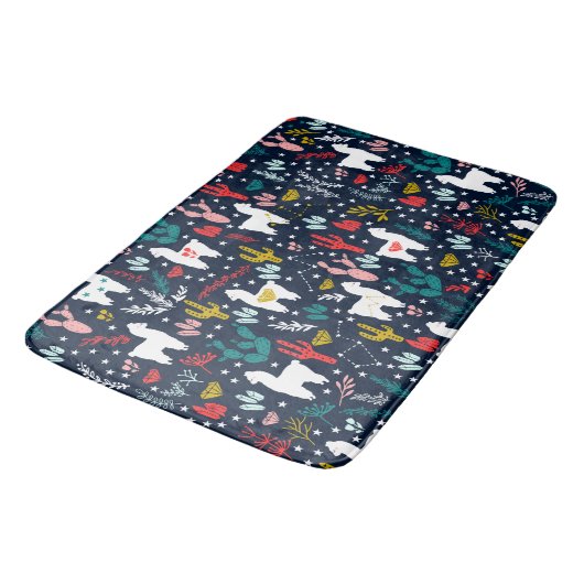 Tapis de bain d'alpaga (Angle)