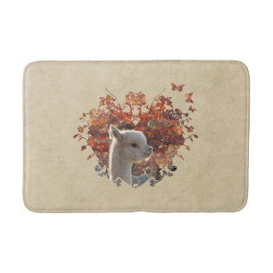 Tapis de bain d'alpaga