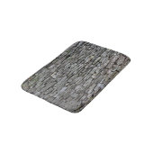 Tapis De Bain Damas baroque : Modèle floral de luxe (Angle)