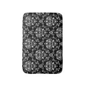 Tapis De Bain Damas noir et blanc (Devant (Vertical))
