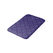 Tapis De Bain Damas Violet Et Bleu (Angle)