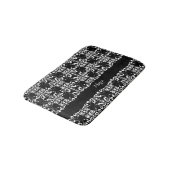 Tapis De Bain Damask appelée noire et blanche (Angle)
