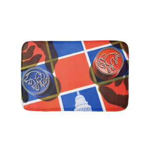 Tapis De Bain Damier d'élection