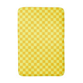 Tapis De Bain Damier jaune de classique de combinaison (Devant (Vertical))