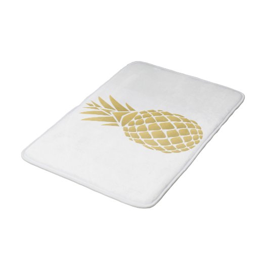 Tapis de bain d'ananas (Angle)