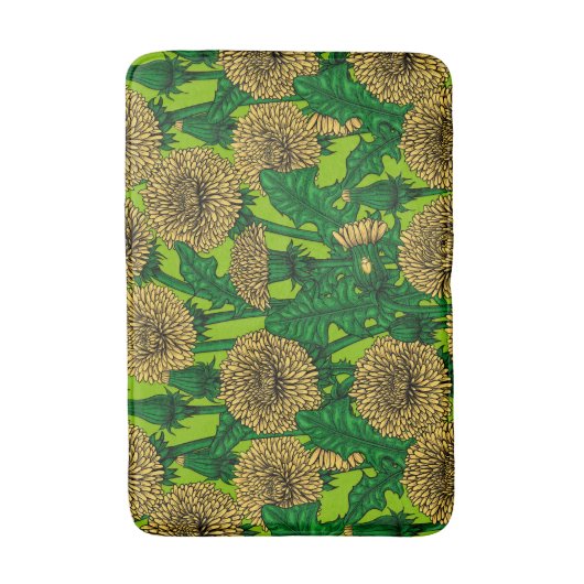 Tapis De Bain Dandelions (Devant (Vertical))