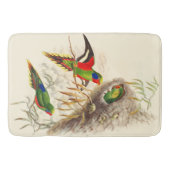 Tapis de bain d'animaux de faune d'oiseaux de (Devant)