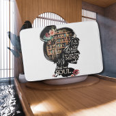 Tapis De Bain Dans la bibliothèque, elle va au bath Mat