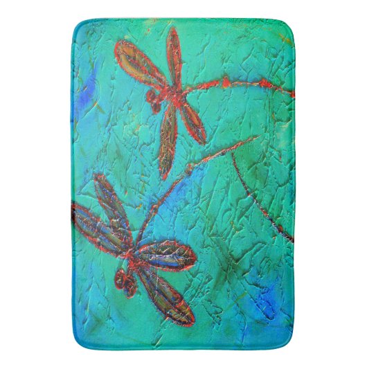 Tapis De Bain Danse de libellule (devant Vertical)
