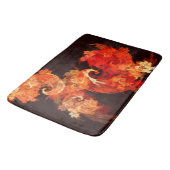 Tapis De Bain Danse Feux d'artifice Art Abstrait (Angle)