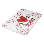 Tapis De Bain Danse I Heart Tap (Angle)