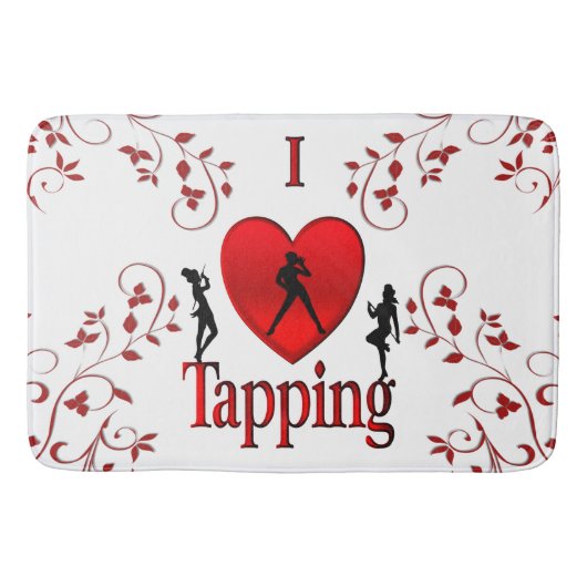 Tapis De Bain Danse I Heart Tap (Devant)