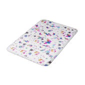Tapis De Bain Danse Musique colorée (Angle)