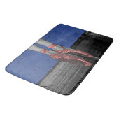 Tapis De Bain Danseur De Ballet Avec Chaussures Roses (Angle)