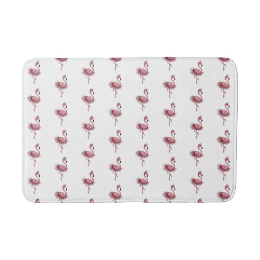 Tapis De Bain Danseur de ballet Flamant rose (Devant)