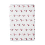 Tapis De Bain Danseur de ballet Flamant rose (Devant (Vertical))