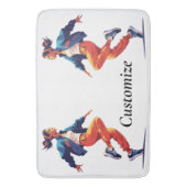 Tapis De Bain Danseuse Hip hop Thunder_Cove (devant Vertical)