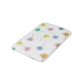 Tapis De Bain Dansons | Motif floral aquarelle (Angle)