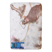 Tapis de bain d'aquarium populaire de boîte aux (devant Vertical)