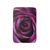 Tapis De Bain Dark Purple Rose (Devant (Vertical))