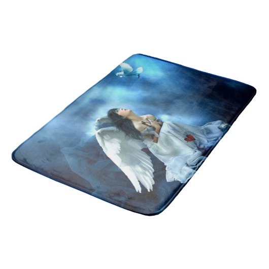 Tapis de bain d'art d'ange (Angle)