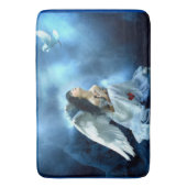 Tapis de bain d'art d'ange (devant Vertical)