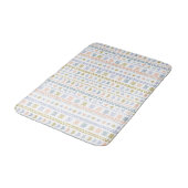 Tapis de bain d'art populaire scandinave (Angle)