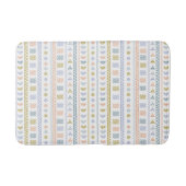 Tapis de bain d'art populaire scandinave (Devant)