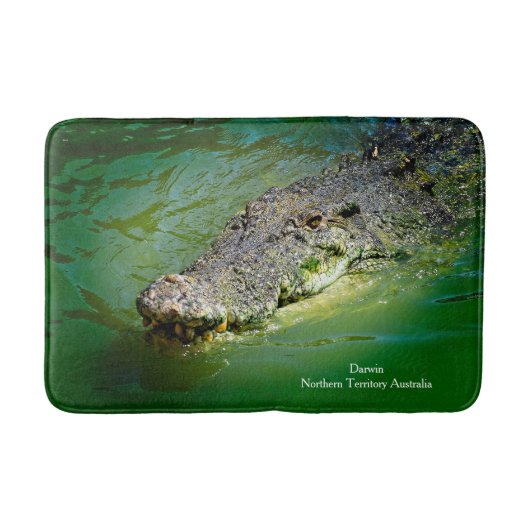 Tapis De Bain Darwin Territoire du Nord - Mat de bain de crocodi (Devant)