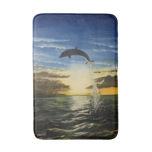 Tapis De Bain dauphin (Devant (Vertical))