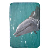 Tapis De Bain Dauphin en vert (devant Vertical)