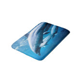 Tapis De Bain Dauphins sous-marins (Angle)