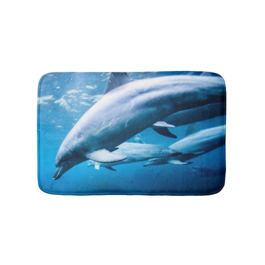 Tapis De Bain Dauphins sous-marins (Devant)
