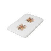 Tapis de bain d'automne. (Angle)