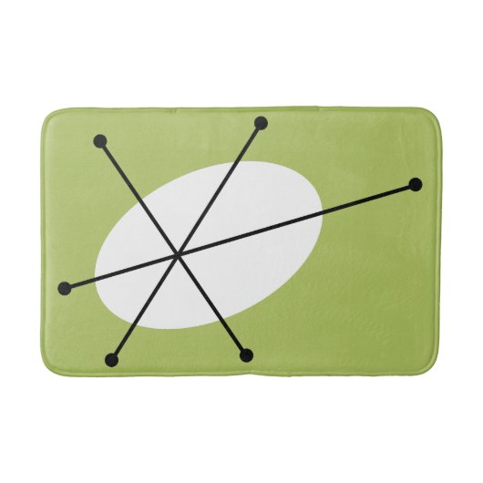 Tapis De Bain Dazzle mat de bain vert (Devant)