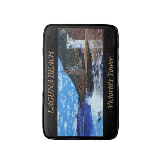 Tapis de bain de Bubblepacific (Devant (Vertical))