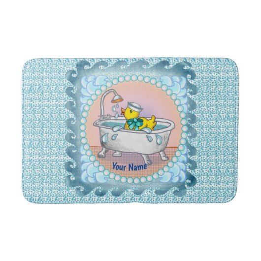 Tapis de bain de canard en caoutchouc (Devant)